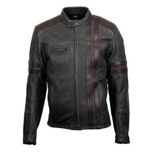 Scorpion EXO 1909 Leather Motorcycle Jacket